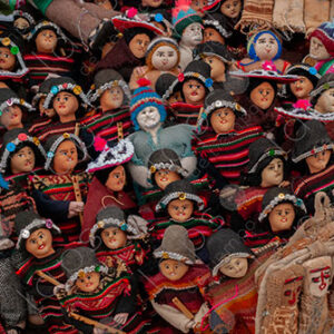 Dolls Made of Cloth Scraps Typical Tarabuco Dolls 3