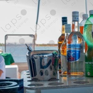 Drinks to be had at the yacht bar