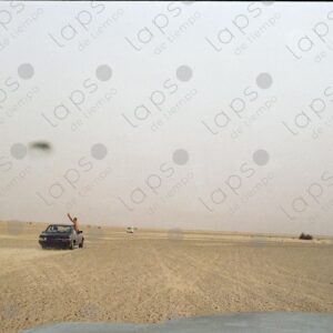 Caravan crossing the Western Sahara desert
