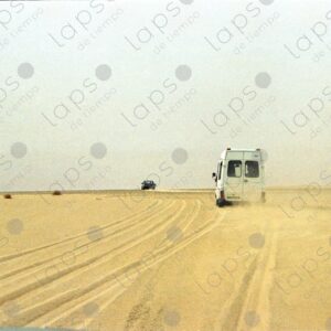Caravan crossing the Western Sahara desert 2