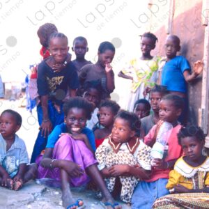 Group of Children in the Nouadhibou Poverty Camp 1