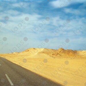 Initial Route Desert Morocco