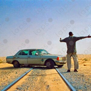 Iron Ore Train in Western Sahara desert 6