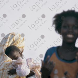 Islamic Woman with Baby, Nouadhibou
