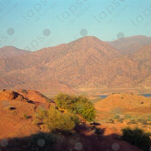 Landscape of Ceuta Mountains Morocco