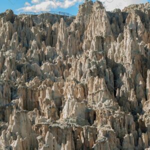 The Moon Valley in La Paz, Bolivia