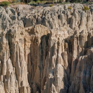 The Moon Valley in La Paz, Bolivia
