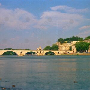 Avignon Bridge and fort