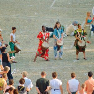 Avignon Festival batucada