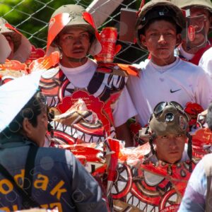 Carnival in Sucre Pacena Soldiers