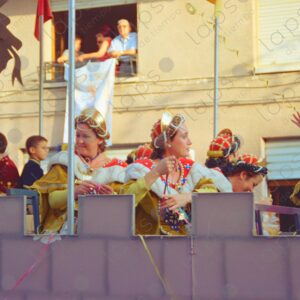 Caudete Festivals parades queen float