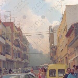 Caudete Festivals parades smoke corner 1
