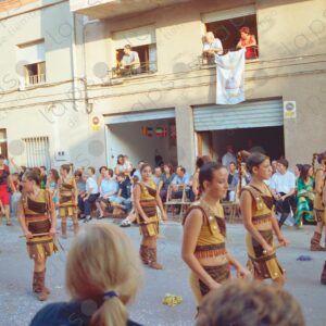 Caudete festivities parades girls