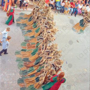 Caudete festivities parades streets warrior groups seated neighbors 2