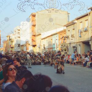 Caudete festivities parades warriors seated neighbors 1