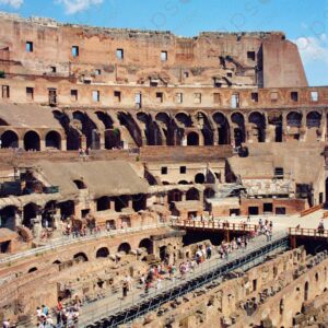 Colosseum interior Rome 1