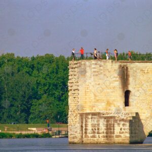 Detail of the Avignon Bridge