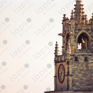 Detail of the Avignon bell tower