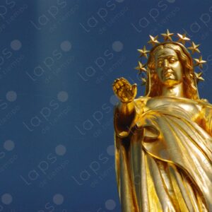 Detail of the golden virgin of Avignon 1