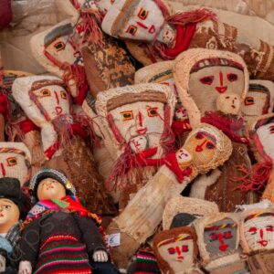Dolls Made of Cloth Scraps Typical Tarabuco Dolls 1