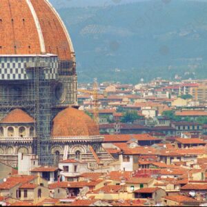 Dome of the cathedral under repair Florence 2