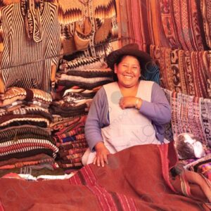 Fabiana Seller of Aguayos and Textiles in Her Shop 1