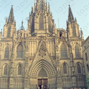 Facade of the Barcelona Cathedral