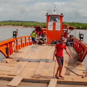 Ferry at the port