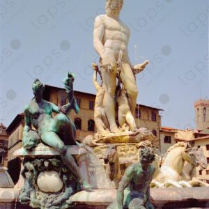 Fountain of Neptune in Piazza della Signoria