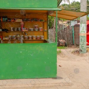 Green kiosk