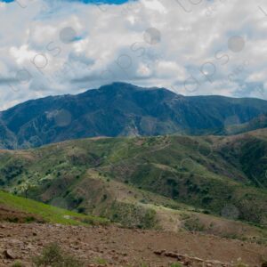 Landscape of Hills and Clouds 1