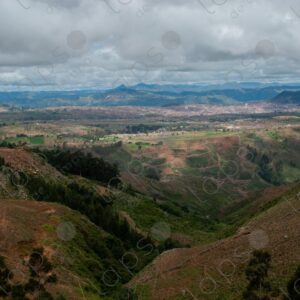 Landscape of Sucre City Among Hills and Clouds 7