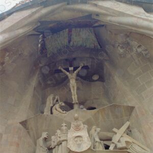 Left Facade of the Gospel Door of the Sagrada Familia 6