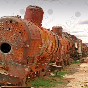 Locomotive in the Train Cemetery 2