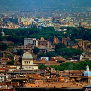 Panoramic view of Rome City 6