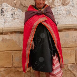 Portrait of Indigenous Woman in Tarabuco Attire 1