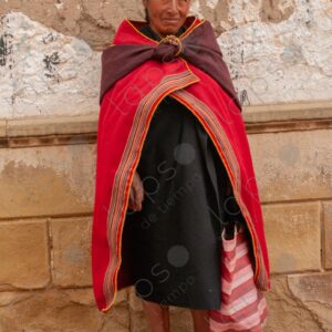 Portrait of Indigenous Woman in Tarabuco Attire 3