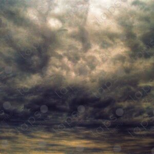 Rain-laden clouds