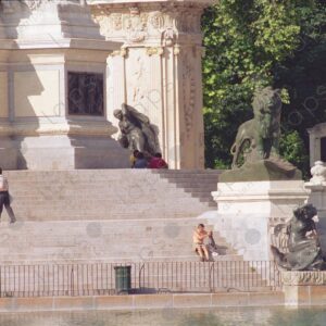 Retiro Park, statues, Madrid