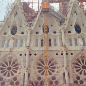 Sagrada Familia, exterior walls of the east side
