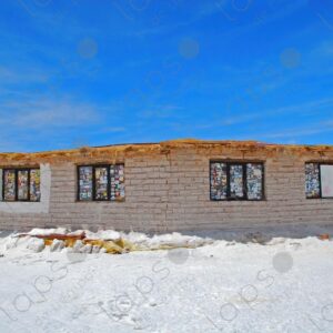Salt Museum in the Center of Salar de Uyuni