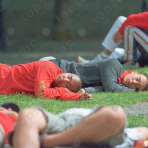 San Fermín Square sleeps drunk, Pamplona 3