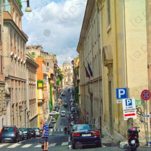 Santa Maria Maggiore, view from Via Panisperna