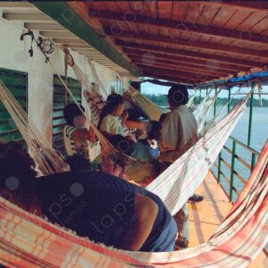 Ship terrace on the Ucayali River