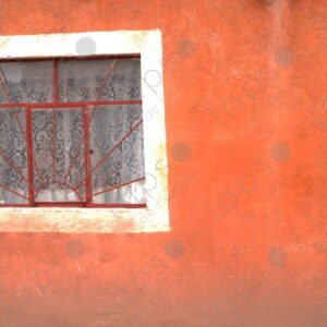 Small Window of a orange House