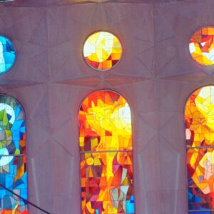 Stained glass windows of the Sagrada Familia 1