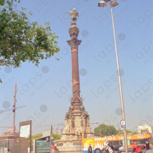 Statue of Colón in Barcelona