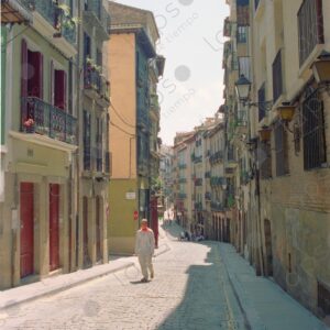 Street and buildings of Pamplona 2