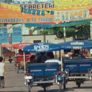 Streets of Requena with motocars 1