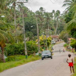 Streets of a town near Maragogi Brazil 1